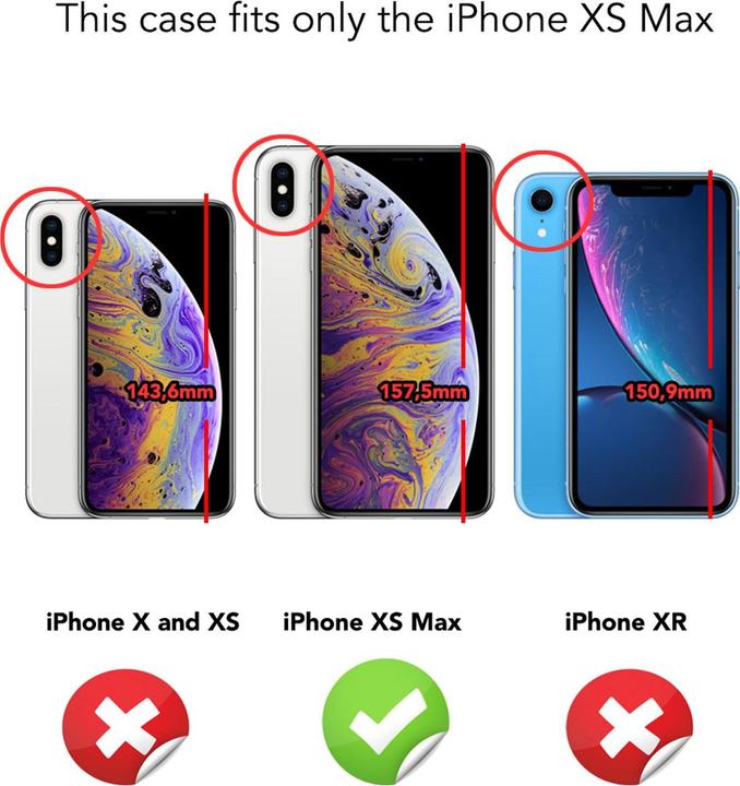 Produktbild Nalia Handyhülle (Apple iPhone XS Max)