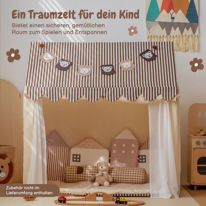 Immagine prodotto Hermex Tenda per bambini tenda per bambini tenda per bambini casa accogliente capanna gioco tenda gioco