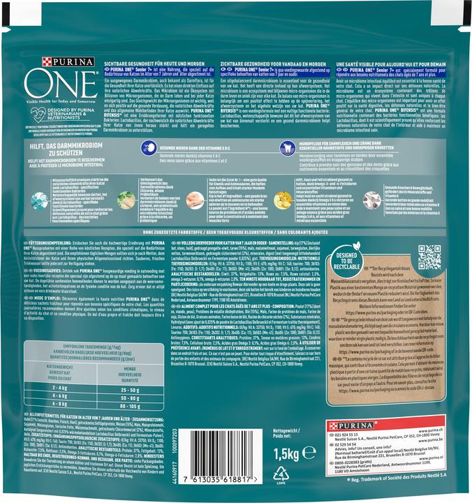 Image du produit Purina ONE Fourrage séché (Senior, 1 pcs, 1500 g)