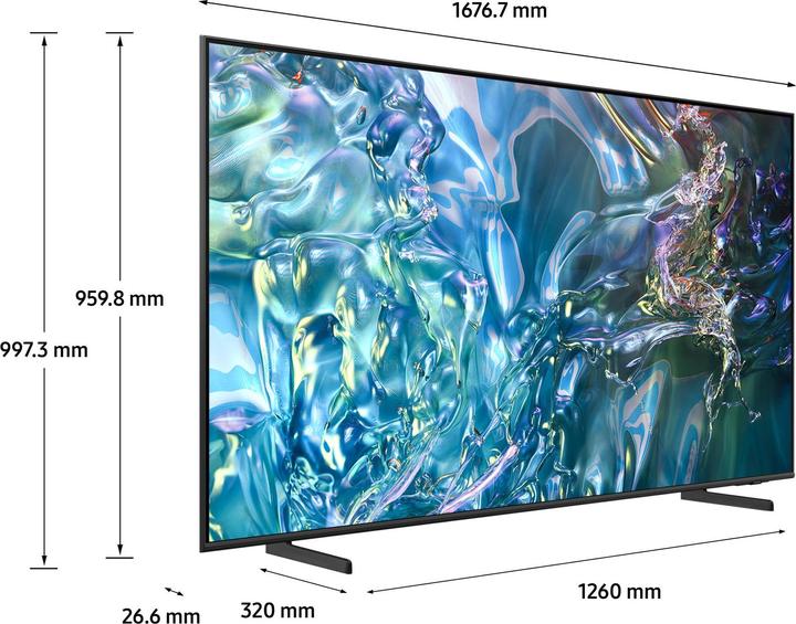 Immagine prodotto Samsung TQ75Q64DAU (75", QLED, 4K, 2024)