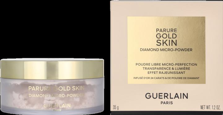 Actual product image Guerlain Parure Gold Skin Diamond Micro-Powder 01 Transparent / Translucent (01 Transparent, Translucent)