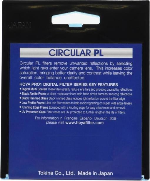 Produktbild Hoya Pro1 Digital CIR-PL Filter (62 mm, Polarisationsfilter)