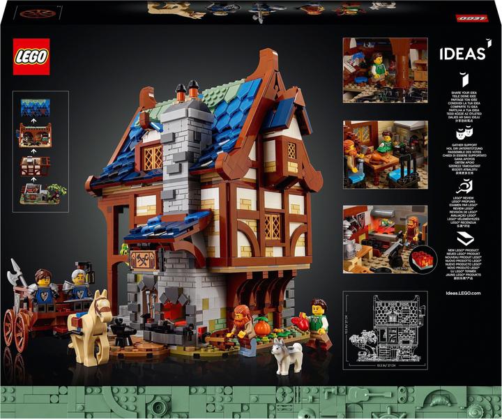 Produktbild LEGO Mittelalterliche Schmiede (21325, LEGO Ideas, LEGO Seltene Sets)