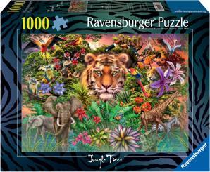 Produktbild Ravensburger Puzzle 1000 Tiger im Garten (1000 Teile)