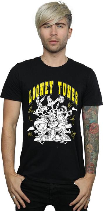 Actual product image Looney Tunes Mens Basketball Squad T-Shirt (5XL)