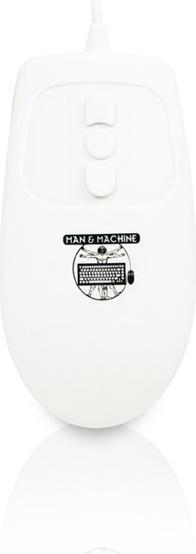 Produktbild Man & Machine Europe Man & Machine Mighty Mouse 5 Maus Beidhändig USB Typ-A (Kabelgebunden)