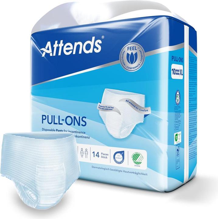 Actual product image Attends Pull Ons 10 Pant (14 x, Large plus)