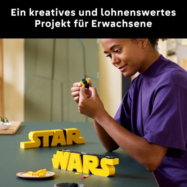 Produktbild LEGO Star Wars™ Logo aus Steinen (75407, LEGO Star Wars)