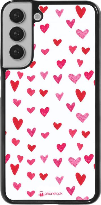 Produktbild PhoneLook Hülle Valentine 2022 Many pink hearts (Samsung Galaxy S22+)