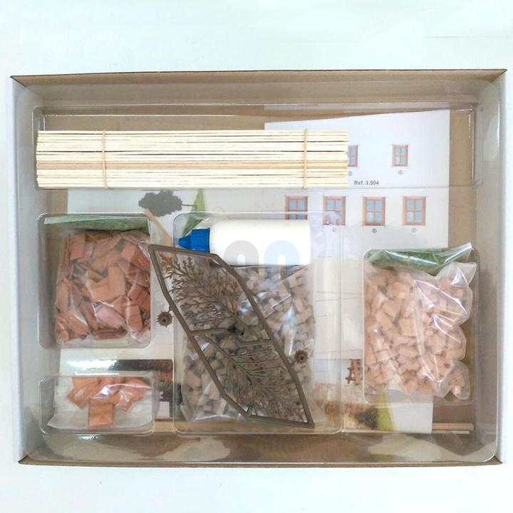 Immagine prodotto Block Cuit. Kit modello 3D in ceramica -Antica fattoria (26 x 14 x 22 cm)
