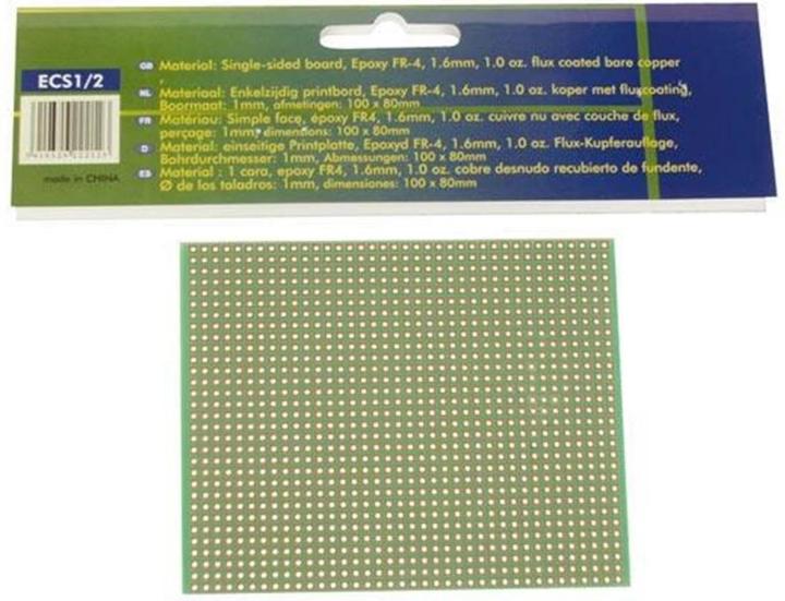 Velleman ECS1/2 Europlatine Lötpunkte (Breadboard)