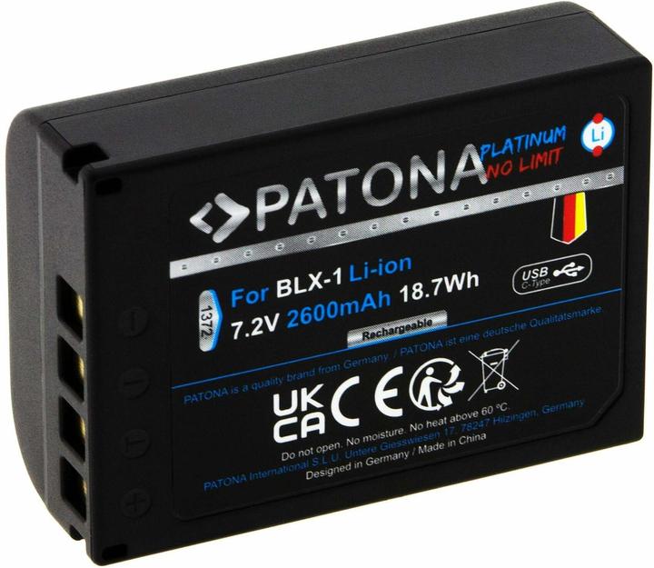 Image du produit Patona Batterie Platinum BLX-1 USB-C (Batterie)