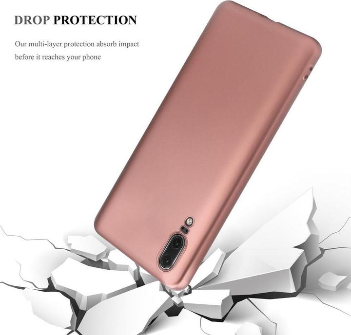 Actual product image Cadorabo Bumper TPU Matt Metallic (Cubot P20)