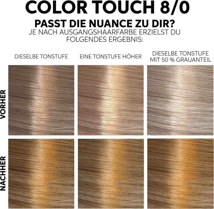 Produktbild Wella Color Touch Fresh-Up-Kit 8/0 (8/0 hellblond)