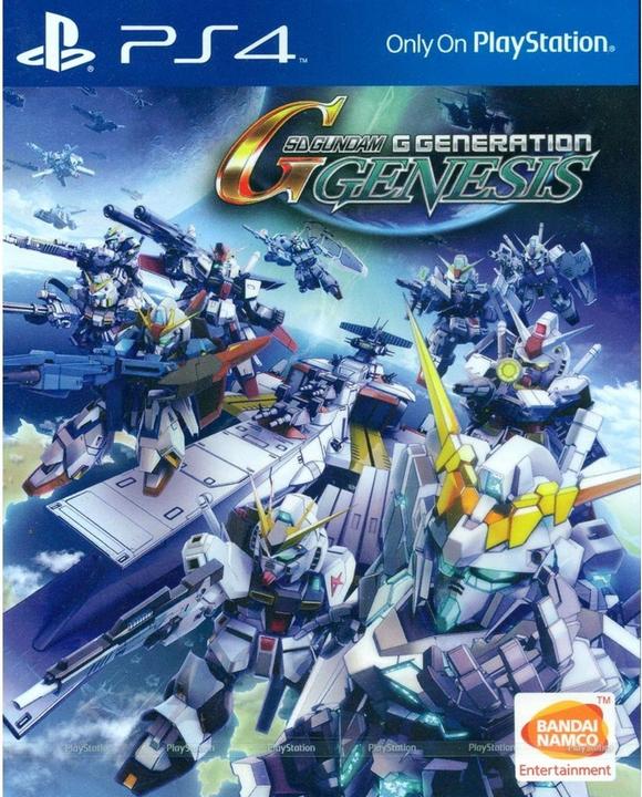 Actual product image Bandai Namco SD Gundam G Generation Genesis -JP- (PS4, EN)