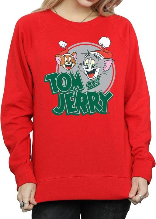 Immagine prodotto Tom & Jerry Christmas Greetings Felpa Donna (XL)