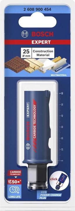 Produktbild Bosch Professional Zubehör EXPERT Construction Material Lochsäge, 25 x 60 mm (25 Millimeter)