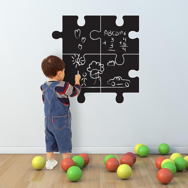 Walplus Puzzle di lavagna (60 x 60 cm)