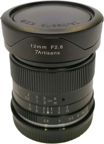Image du produit 7artisans 12mm f/2.8-16 MFT (Micro Four Thirds, APS-C / DX)