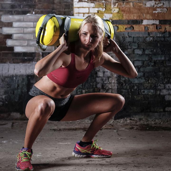 Actual product image Tunturi Cross Training Power Bag Gelb (1 x 10 kg)