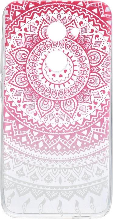 Actual product image König Design Henna Cover for Mobile Alcatel A5 LED Case Protective Cover Silicone Bumper Sun Pink (Alcatel A5 LED)