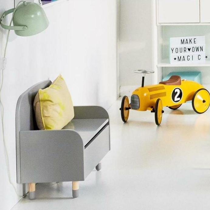 Image du produit Flexa Banc avec espace de rangement Dots (Groupe de sièges pour enfants)