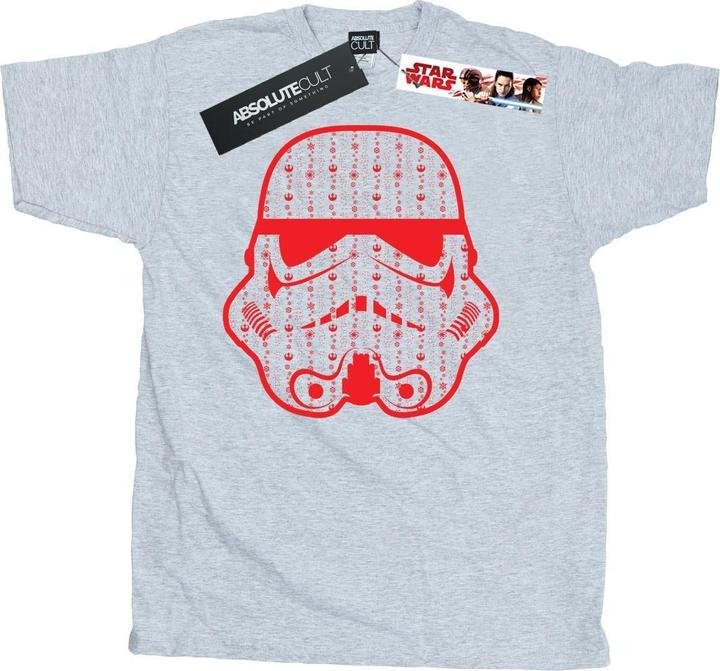 Produktbild Star Wars Christmas Stormtrooper Helmet TShirt (M)