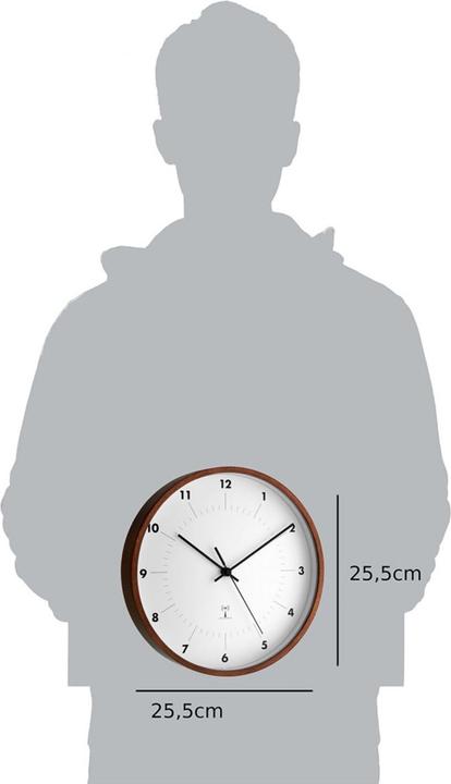 Produktbild TFA Funk-Wanduhr (25.50 cm)