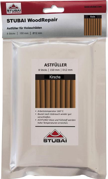 Actual product image Stubai WoodRepair compact bag, cherry, 8 sticks