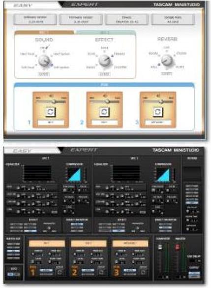 Actual product image Tascam Ministudio Creator US-42B recording mixer (USB)