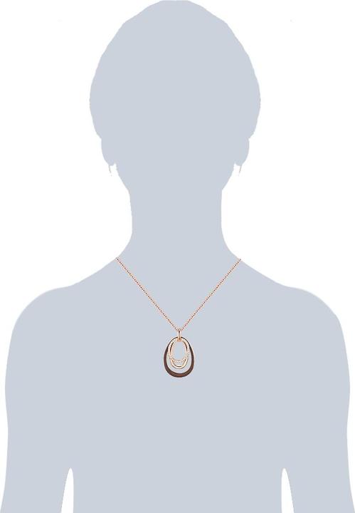 Actual product image Lulu & Jane Necklace with crystals by Swarovski® - 29501 (Metal alloy, 56 - 64 cm)