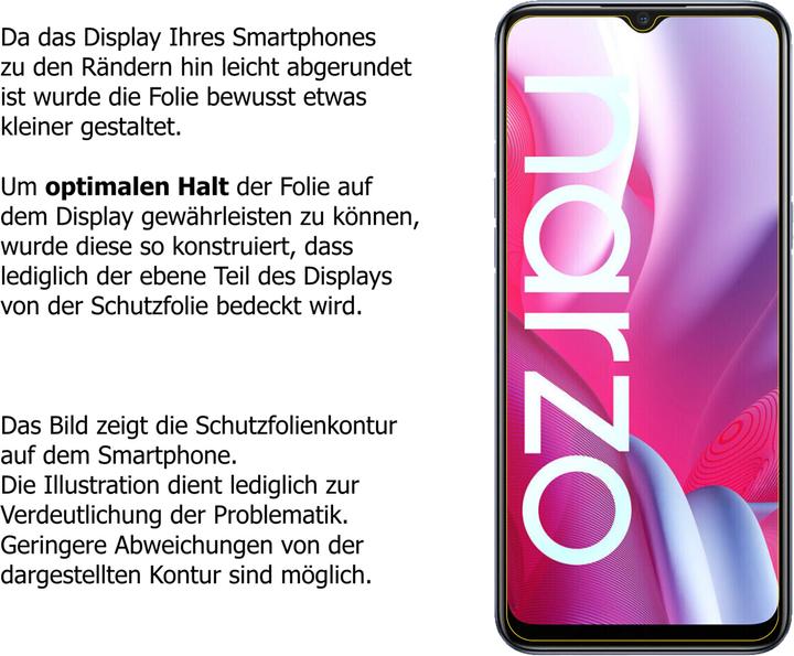 Produktbild Dipos Blickschutzfolie 4-Way Privacy (1 Stück, Realme Narzo 20A)