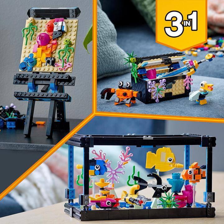 Immagine prodotto LEGO Acquario creatore 31122 (31122, LEGO Creator 3-in-1)