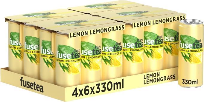 Produktbild Fusetea Lemon Lemongrass (24 x 33 cl)