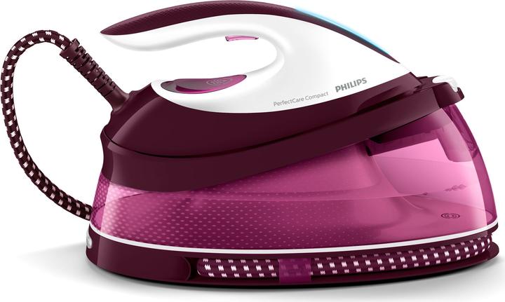 Immagine prodotto Philips GC7842/40 Stazione da stiro a vapore SteamGlide Plus Sole Purple (2400 W, 400 g/min)