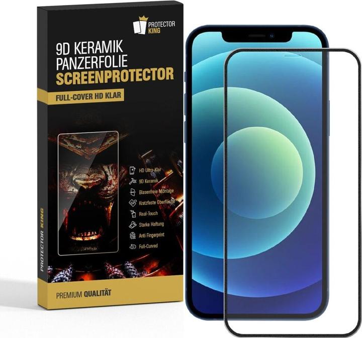 Produktbild Protectorking 3x Ceramic-Glass Full Cover HD Klar (3 Stück, Apple iPhone X)