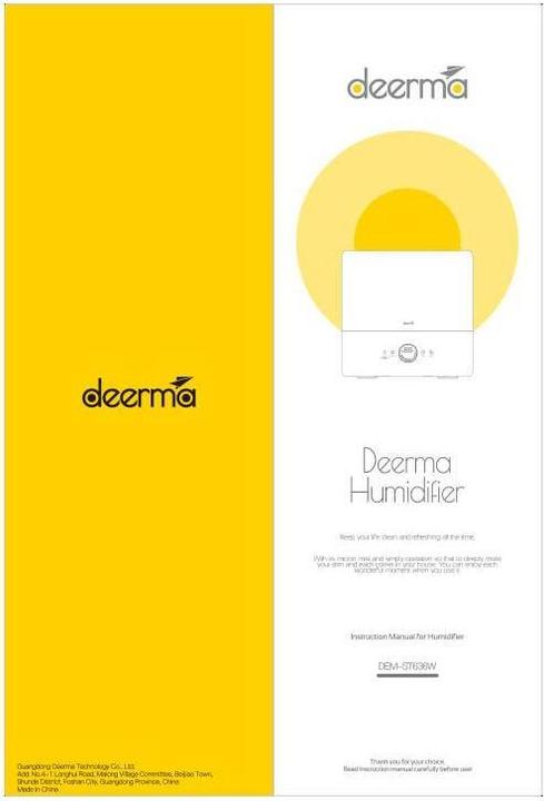 Produktbild Deerma Humidifier ST636W