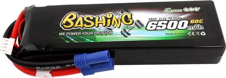 Immagine prodotto Gens Ace Modello di batteria (LiPo) 11.1 V 6500 mAh Numero di celle: 3 60 C Softcase EC5 (11.10 V, 6500 mAh)
