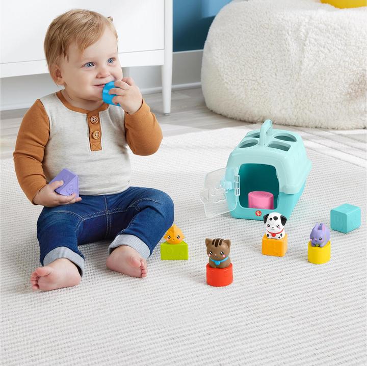 Actual product image Fisher-Price My animal friends building blocks