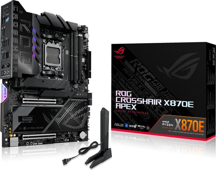 Produktbild ASUS Rog Crosshair X870e Apex (AM5, AMD X870, ATX)