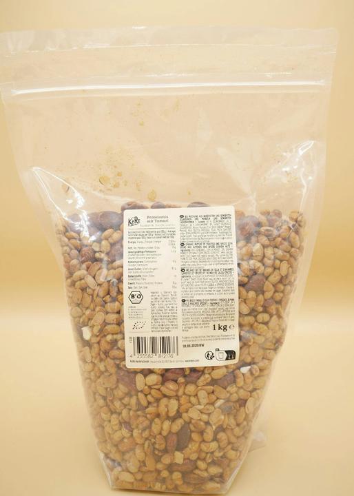 Immagine prodotto KoRo Miscela biologica di semi di soia e mandorle tostati e speziati e anacardi speziati (1000 g)