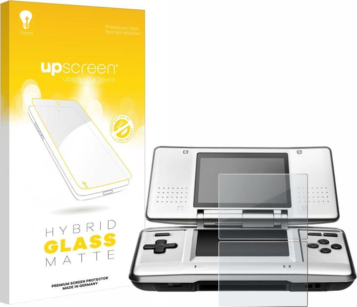 Produktbild upscreen Schutzglas Schutzfolie Glas Folie Displayschutz matt (DSi XL)