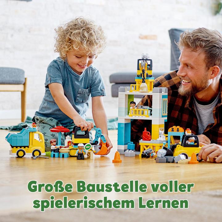 Actual product image LEGO Large construction site with light and sound (10933)