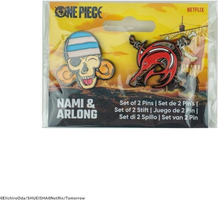 Immagine prodotto Cinereplicas Distintivo a spilla di One Piece 2-pack Nami & Arlong