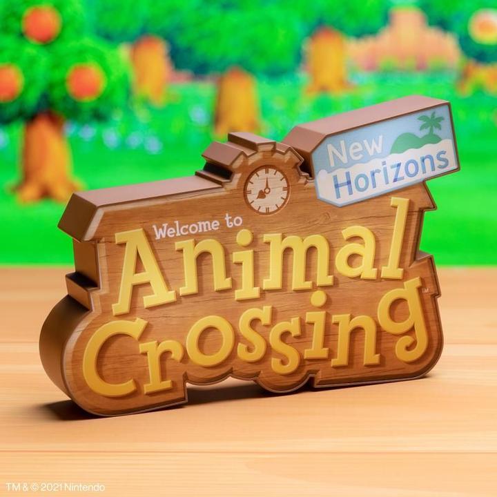Actual product image Paladone Products Animal Crossing Logo Light