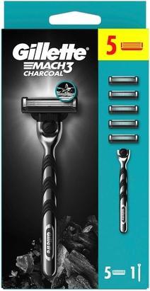 Immagine prodotto Gillette Rasoio da uomo Mach3 Charcoal a 3 lame (1 x)