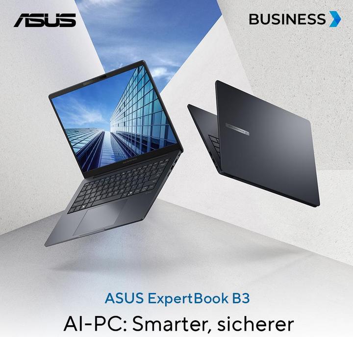 Image du produit ASUS ExpertBook B3 (14", Intel Core Ultra 5 125H, 2.15 Go, 68.72 Go, DE)