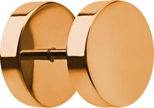 Image du produit Star Piercing Faux plug rose doré (Acier chirurgical 316L)