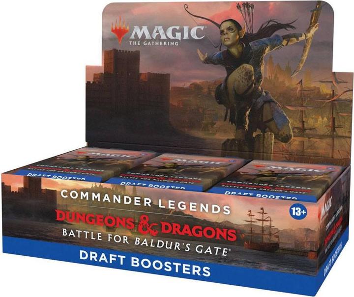 Immagine prodotto Magic the Gathering Comandante Leggende (Inglese, Display del booster)
