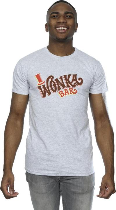 Immagine prodotto Willy Wonka & the Chocolate Factory Bar Logo Maglietta Uomo (5XL)